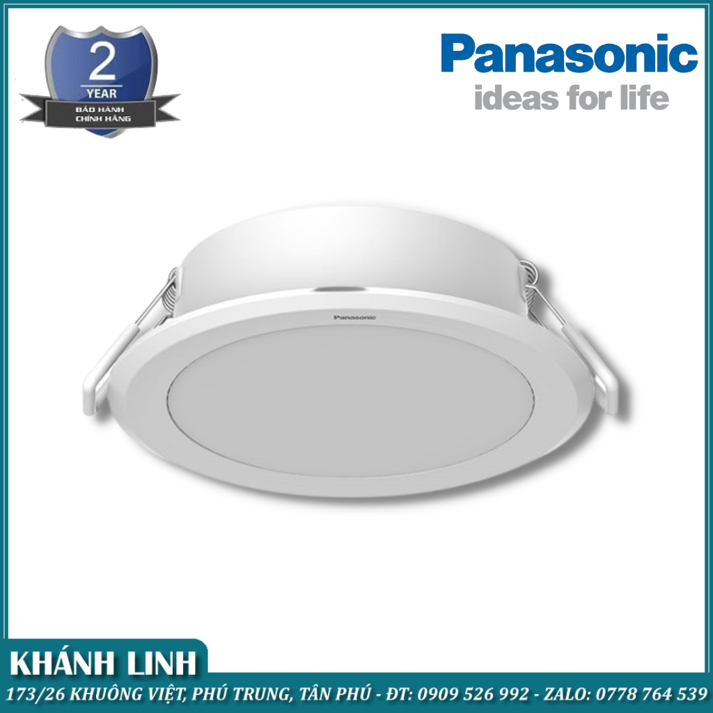 Đèn LED âm trần tròn Panasonic 6W-9W-12W-15W-18W-24W Seri DN 2G