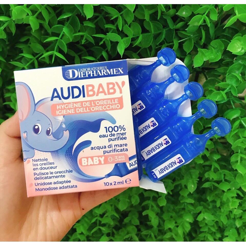 Audi baby - dung dịch làm tan ráy tai cho trẻ sơ sinh