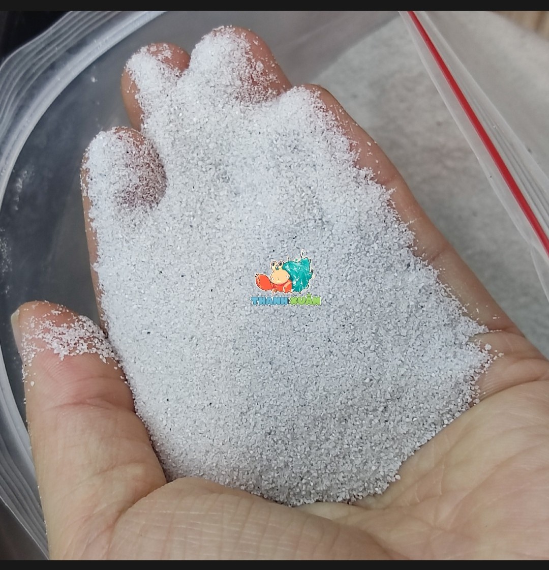Cát trắng thủy sinh bịch 1kg