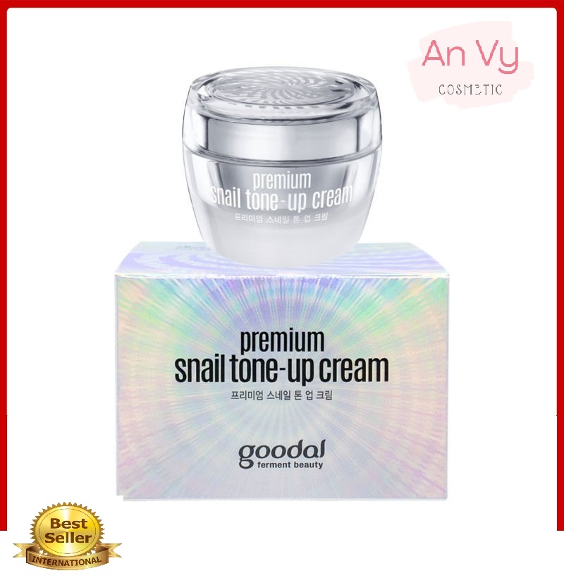 Kem Ốc Sên Premium Snail Tone Up Cream Goodal - Mẫu mới