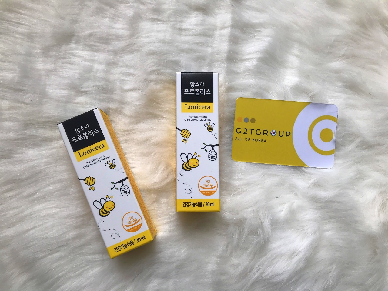 Keo ong xịt họng Hàn Quốc Hamsoa 50ml giúp giảm ho, tăng hệ miễn dịch