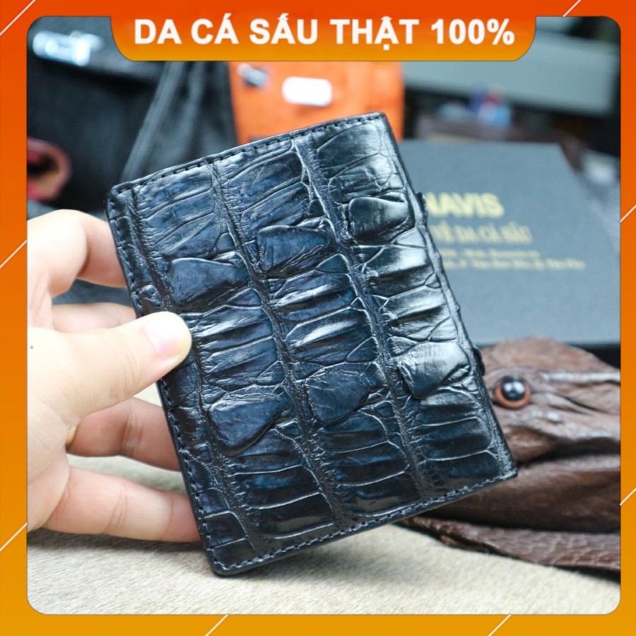 Ví da cá sấu thật , bóp da cá sấu giá rẻ - bóp da cá sấu , ví da cá sấu hoa cà - ví nam cao cấp hàng hiệu , bóp nam đẹp giao hàng miễn phí toàn quốc
