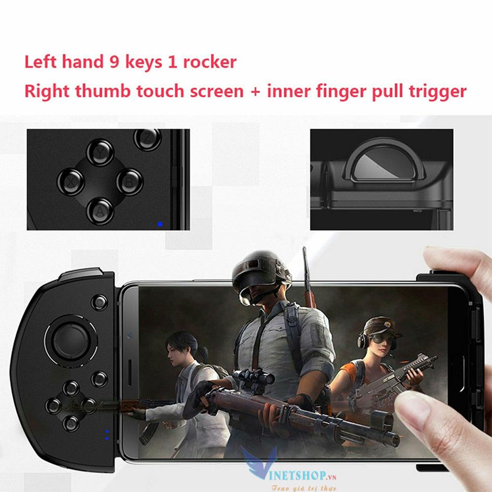 VINETTEAM Tay Cầm Chơi Game Không Dây GameSir G6 Cho IOs, Android Chơi PUBG, Liên Quân,.. ( Gamesir, G5, G4s, X1, Z1, flydigi ) Bảo Hành 12 Tháng