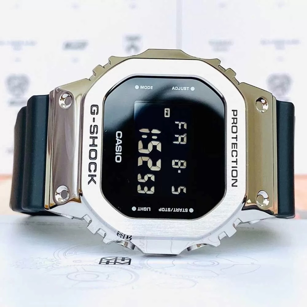 Đồng hồ nam g-shock gm-5600 mặt thép cao cấp ,đồng hồ thông minh casio gshock chống nước , chống shock, đồng hồ thể thao mạnh mẽ sang trọng