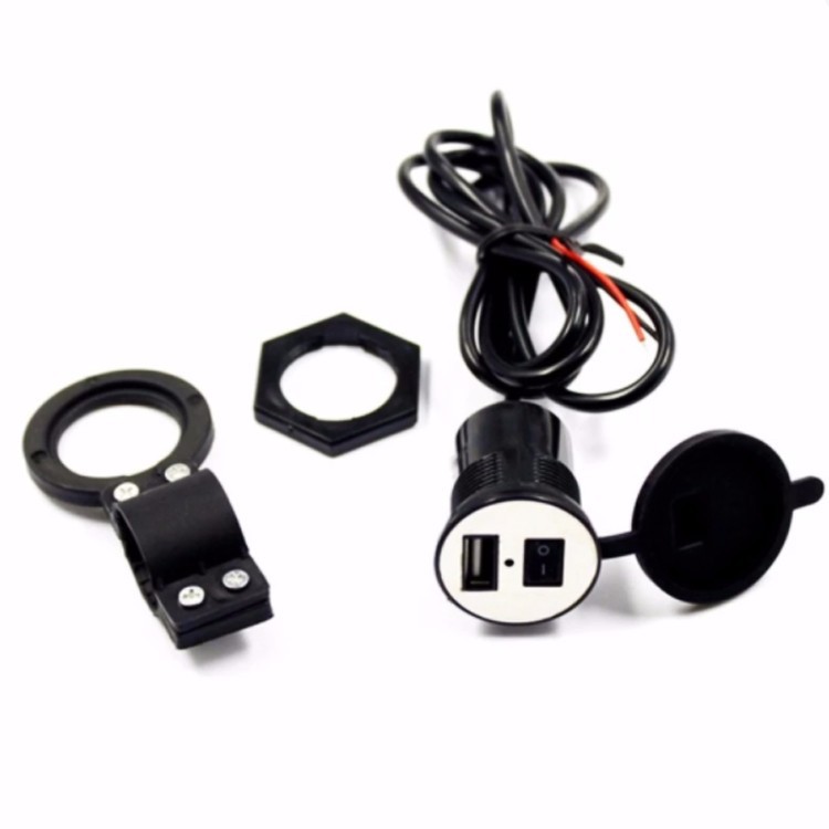 Cục sạc điện thoại cao cấp gắn cho xe máy