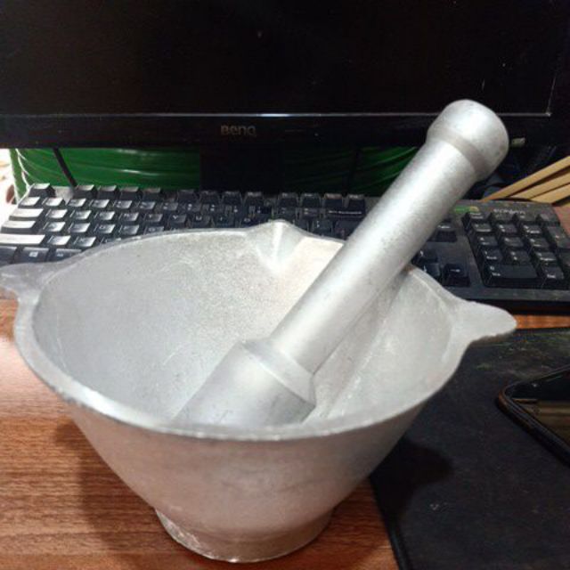 Cối Chày Gang - cối chày giã cua gang đúc siêu bền