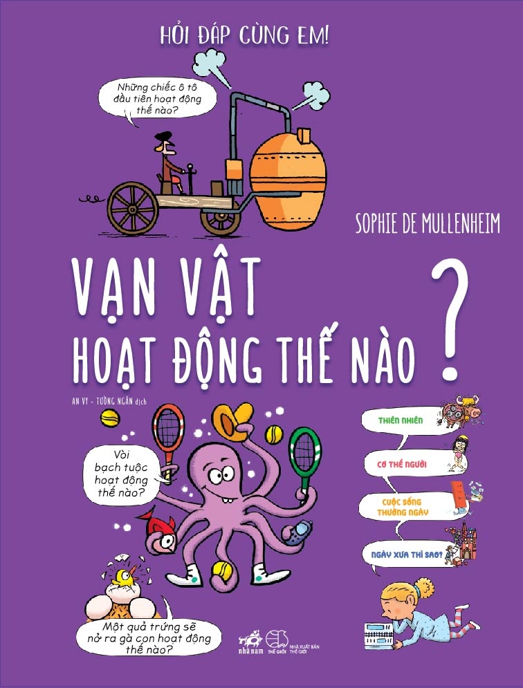 Fahasa - hỏi đáp cùng em - vạn vật hoạt động thế nào?