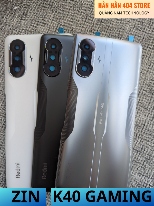 Nắp lưng zin vỏ zin cho redmi k40 Gaming