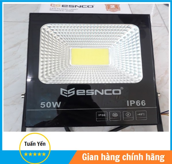 Đèn pha led 5054 esnco 30w, 50w, 100w, 200w chíp led, chống nước ip66.