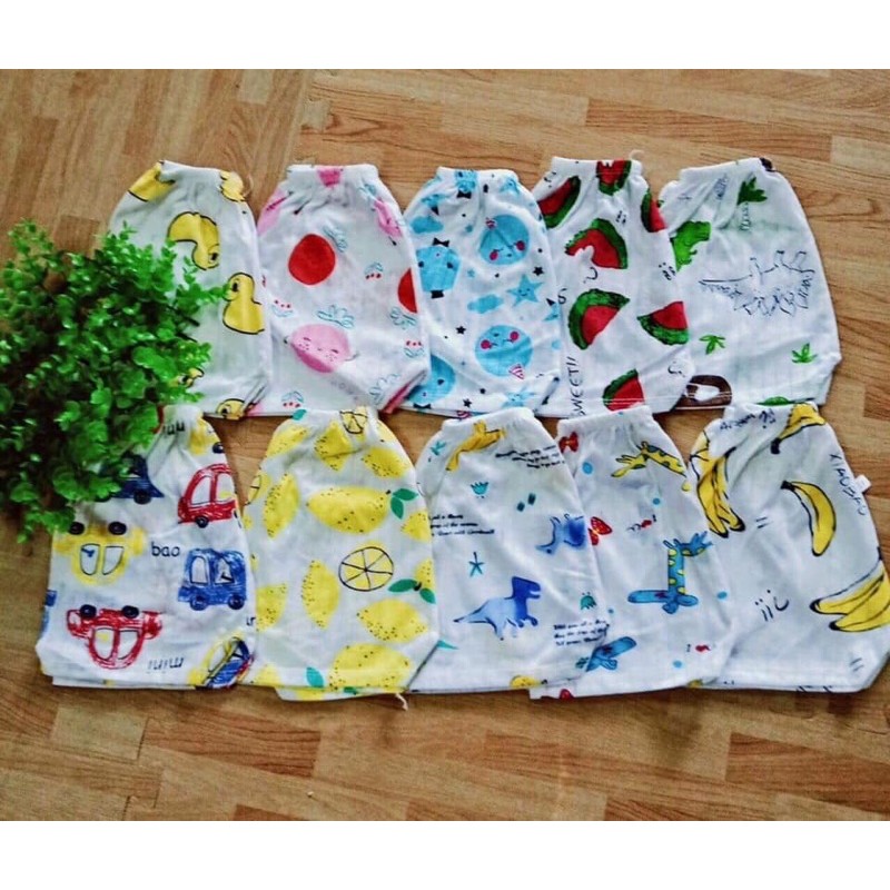 Quần Đùi Cotton Giấy Cho Bé Trai / Bé Gái Từ 4-16Kg