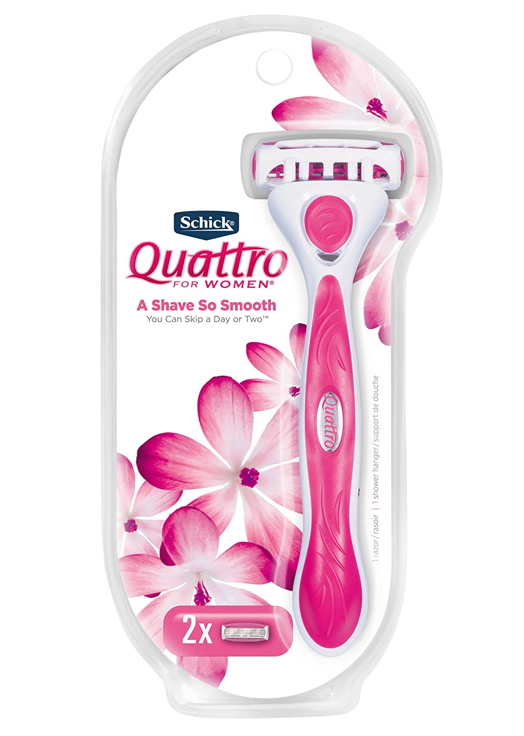 Dao cạo thay lưỡi dành cho nữ Schick Quattro for Women