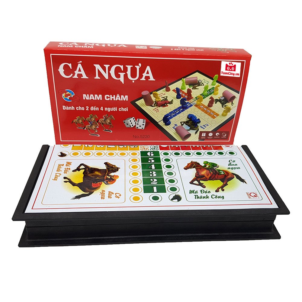 Cờ Cá Ngựa Nam Châm Cỡ Lớn Hàng Xịn 42X42 Cm