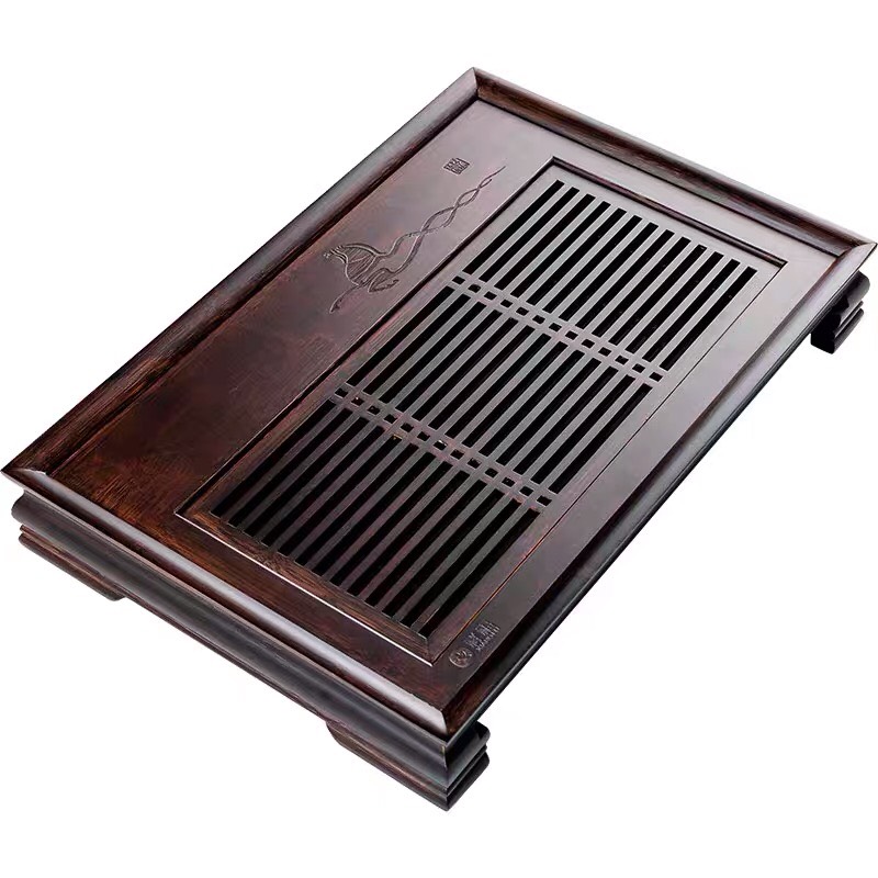 Khay trà tre cao cấp chữ nhật kt 25