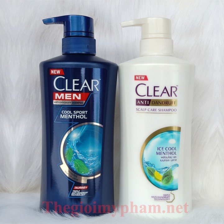 Dầu gội clear thái lan 450ml