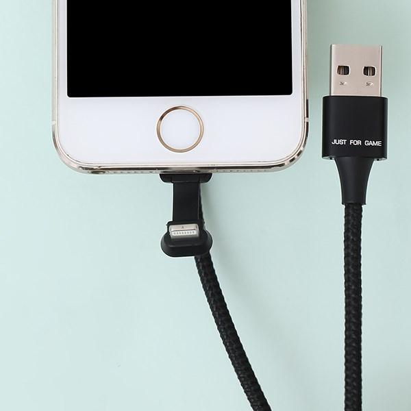 Cáp Lightning tth2 Đen