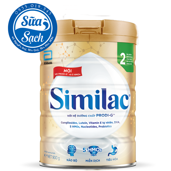 Sữa bột similac iq 2 hmo 900g