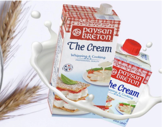 (*LƯU Ý: SP CHỈ SHIP HỎA TỐC 2H) Kem Sữa Tươi Whipping Cream Paysan Breton 200ml