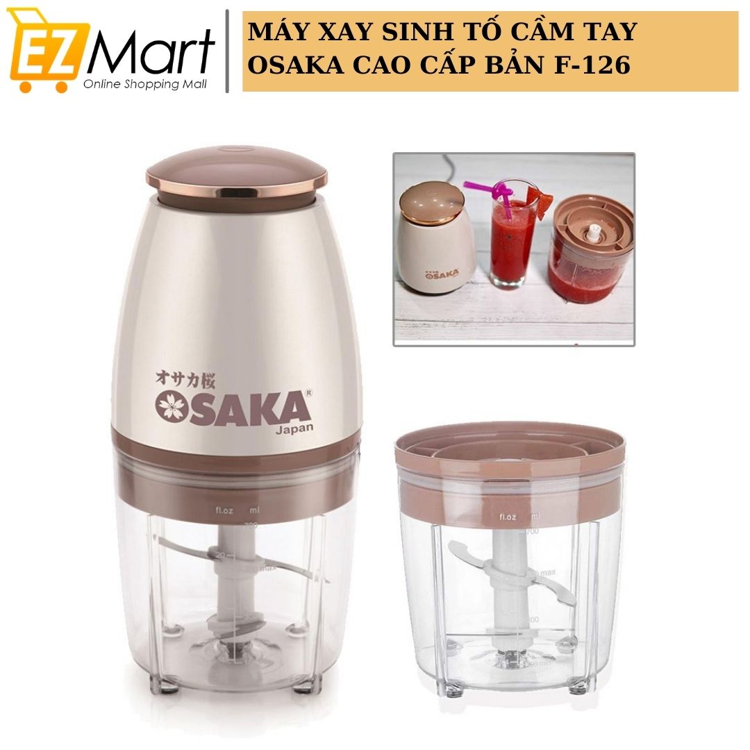 Máy xay đa năng osaka nhật bản fp126-p phiên bản mới , động cơ công suất cực lớn, thiết kế thông minh gọ