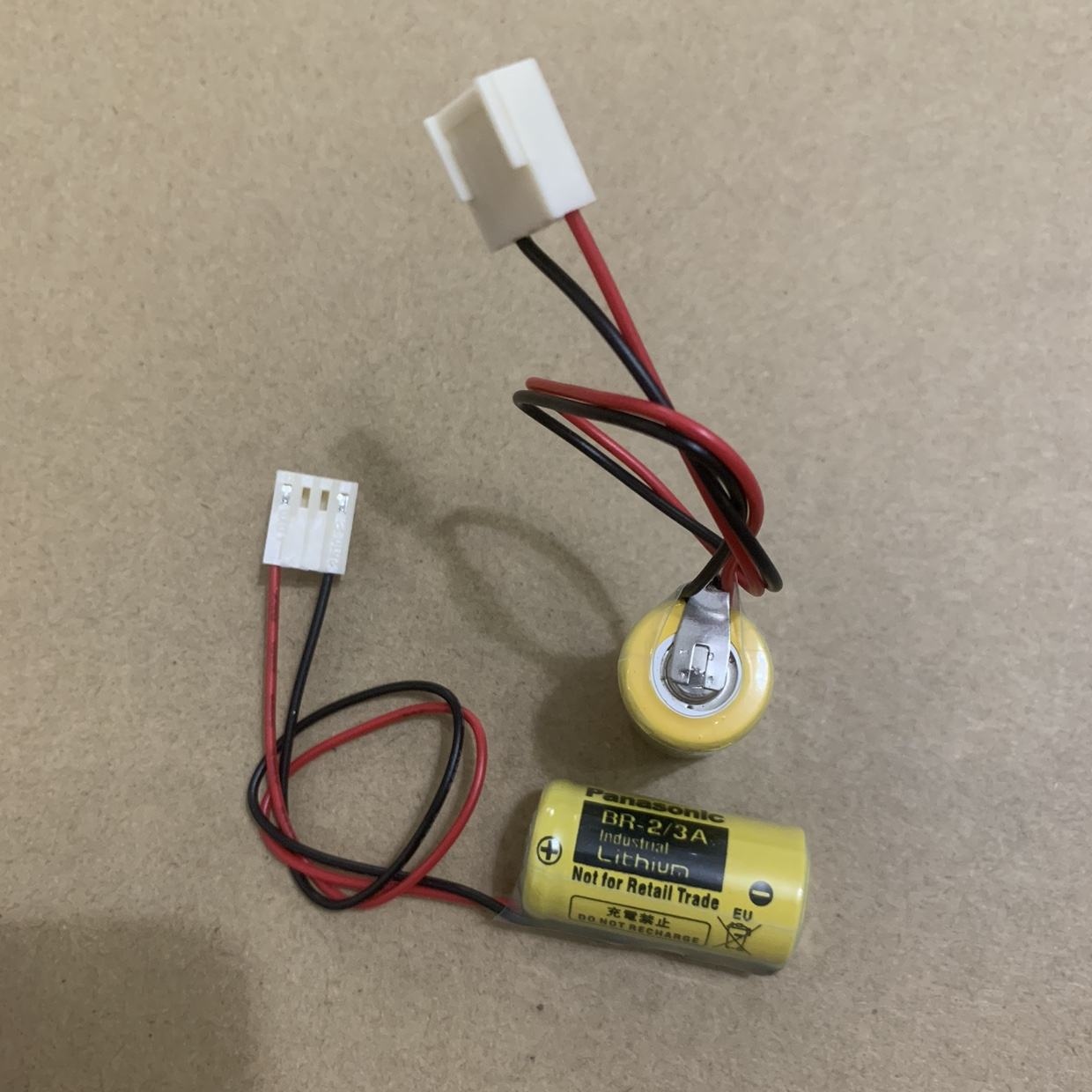 Japan original BR-2/3a 3v br17335 lithium battery with Plug Battery