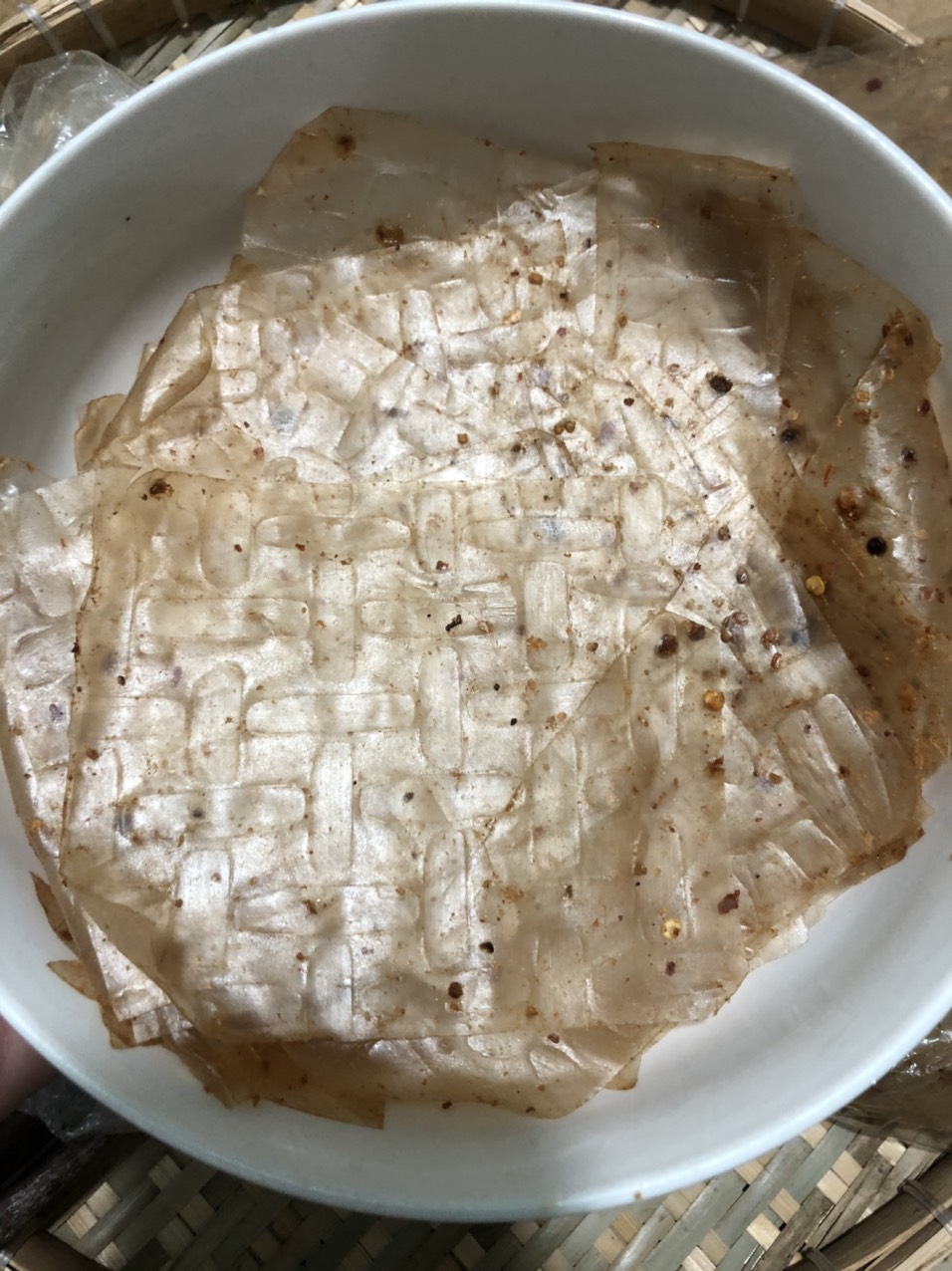 Bánh tráng xike bịch khổng lồ 500gr