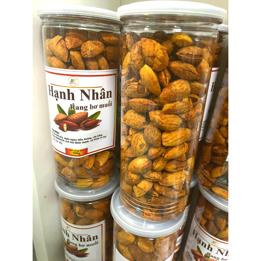 Hạnh nhân rang bơ - 500 gram