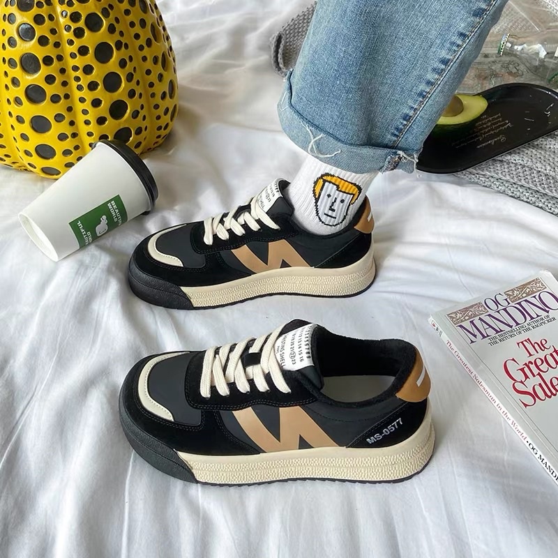 Giày Thể Thao Nữ độn đế 5cm viền chữ N phong cách thời trang cá tính mẫu mới hot trend 2022 siêu đẹp, giày sneaker nữ thể thao đi học giá rẻ, bata