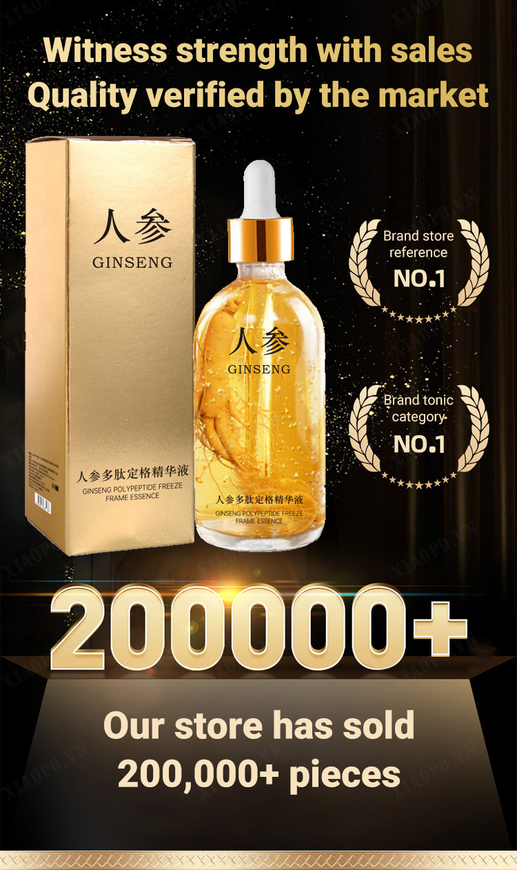 Ginseng Peptide Anti-Wrinkle polypeptide anti-ageing essence Tighten facial skin