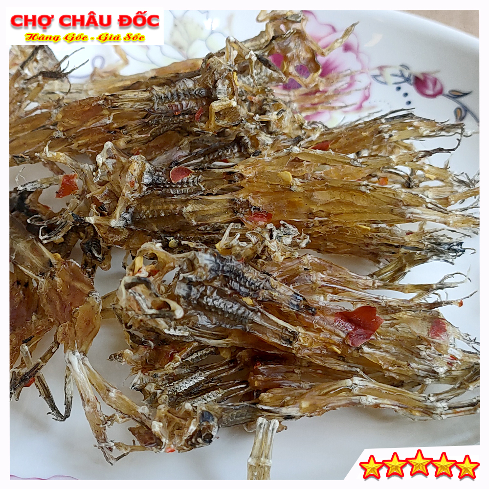 1 Kg Khô Nhái Đồng Châu Đốc Loại Đặc Biệt Con Nhỏ Ướp Gia Vị Vừa Ăn - Vũ Nữ Chân Dài