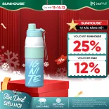 Bình giữ nhiệt Ignite 650ml Sunhouse KS-TU650IB - Ruột bình inox 316 cao cấp - Giữ nhiệt tới 10h - Vòi uống tiện lợi