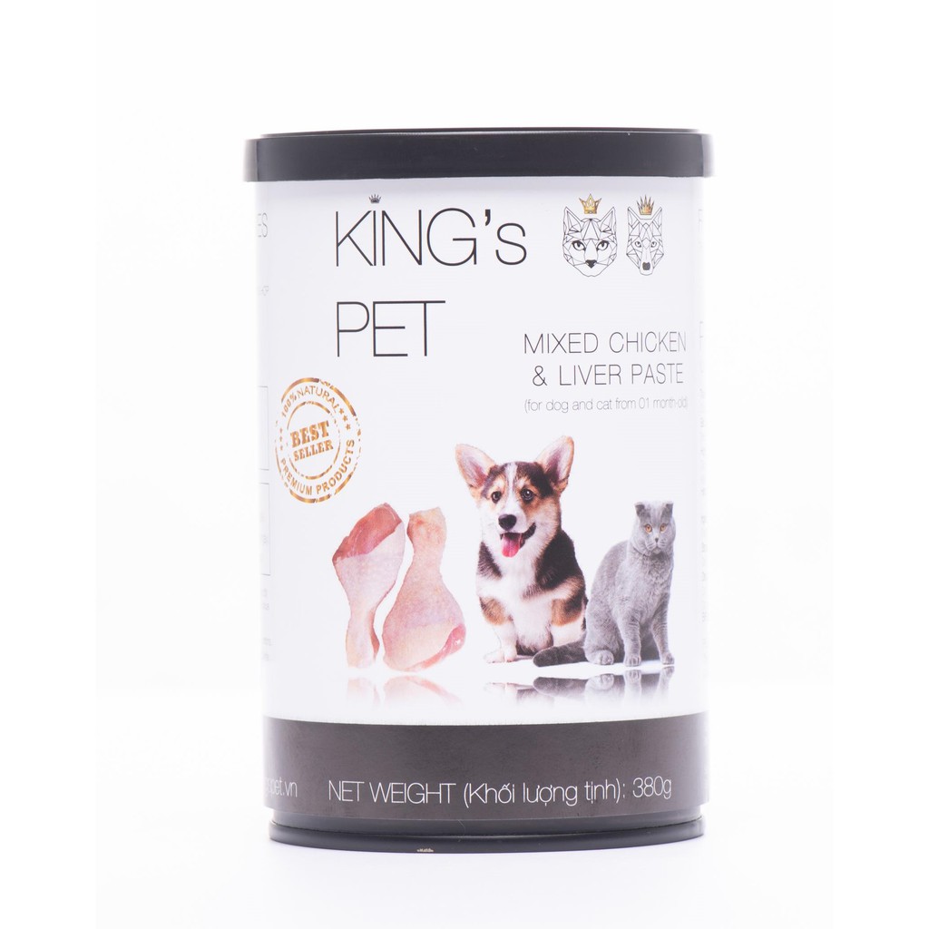 Pate chó kings pet vị gà