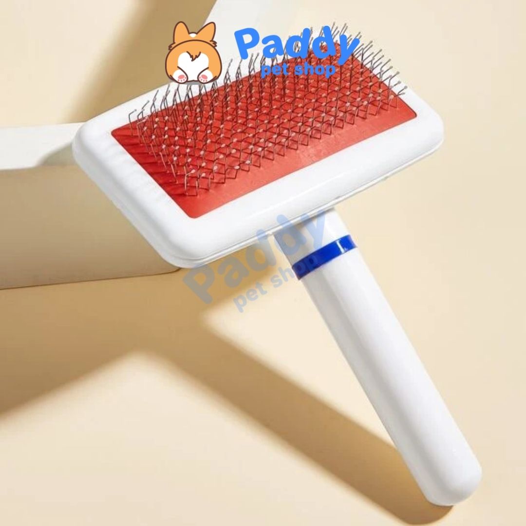 Lược Chải Đầu Chấm Bi Chống Rụng Làm Mượt Lông Chó Mèo