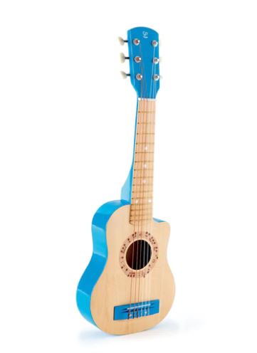 Đồ chơi đàn Guitar màu xanh Hape