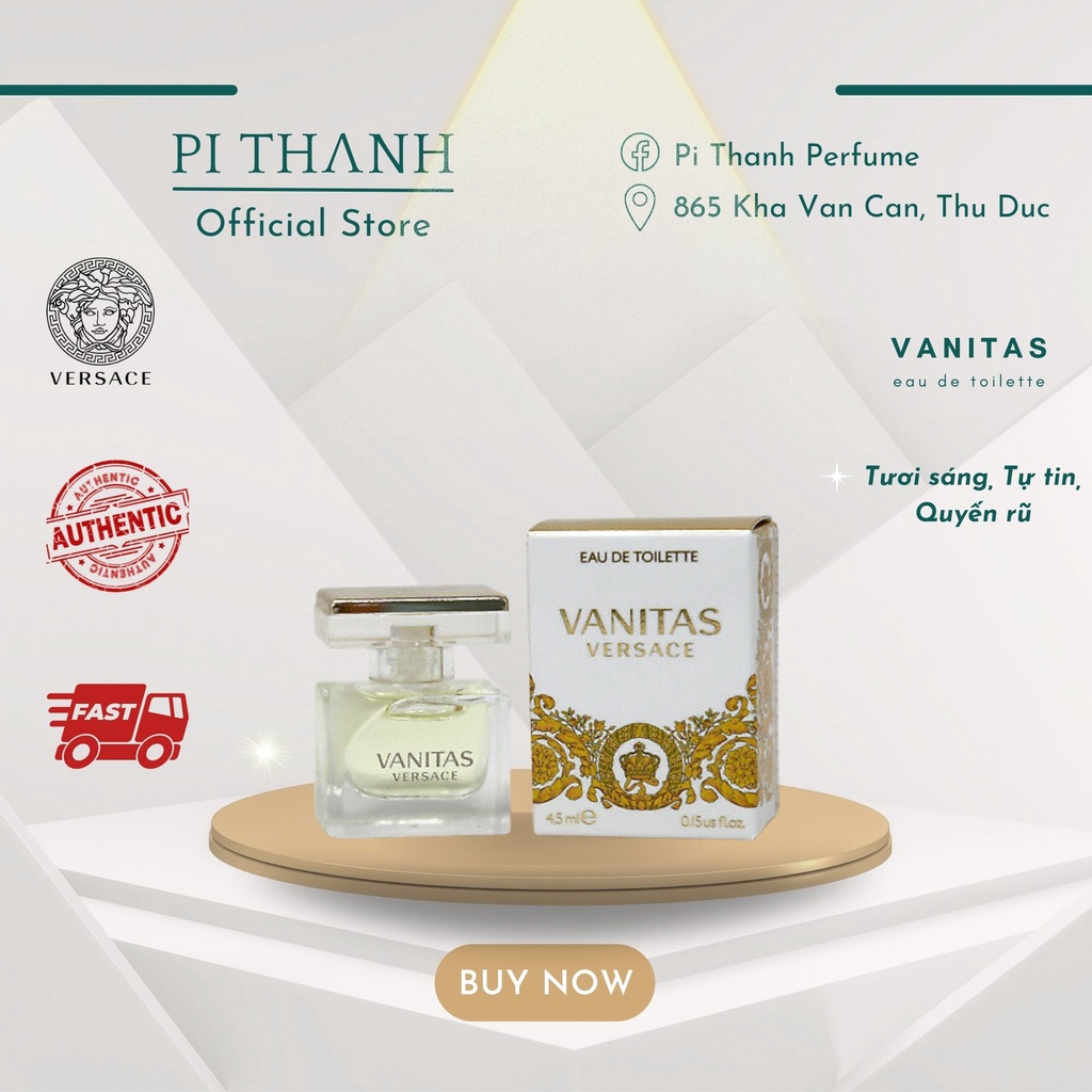 Nước hoa vanitas versace mini 4.5ml tươi sáng, tự tin, quyến rũ