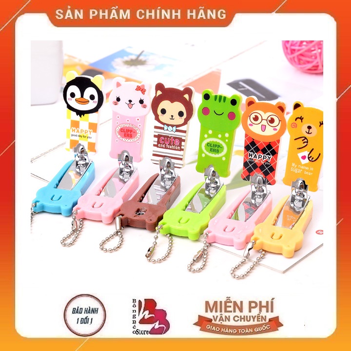 [HCM]Dụng cụ bấm móng tay hình thú xinh xắn (Giao màu ngẫu nhiên)