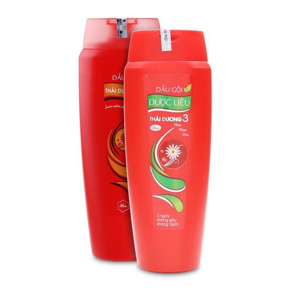 Combo 2 chai Dầu gội dược liệu Thái Dương 3 Hương Hoa Ngọt Ngào 200ml