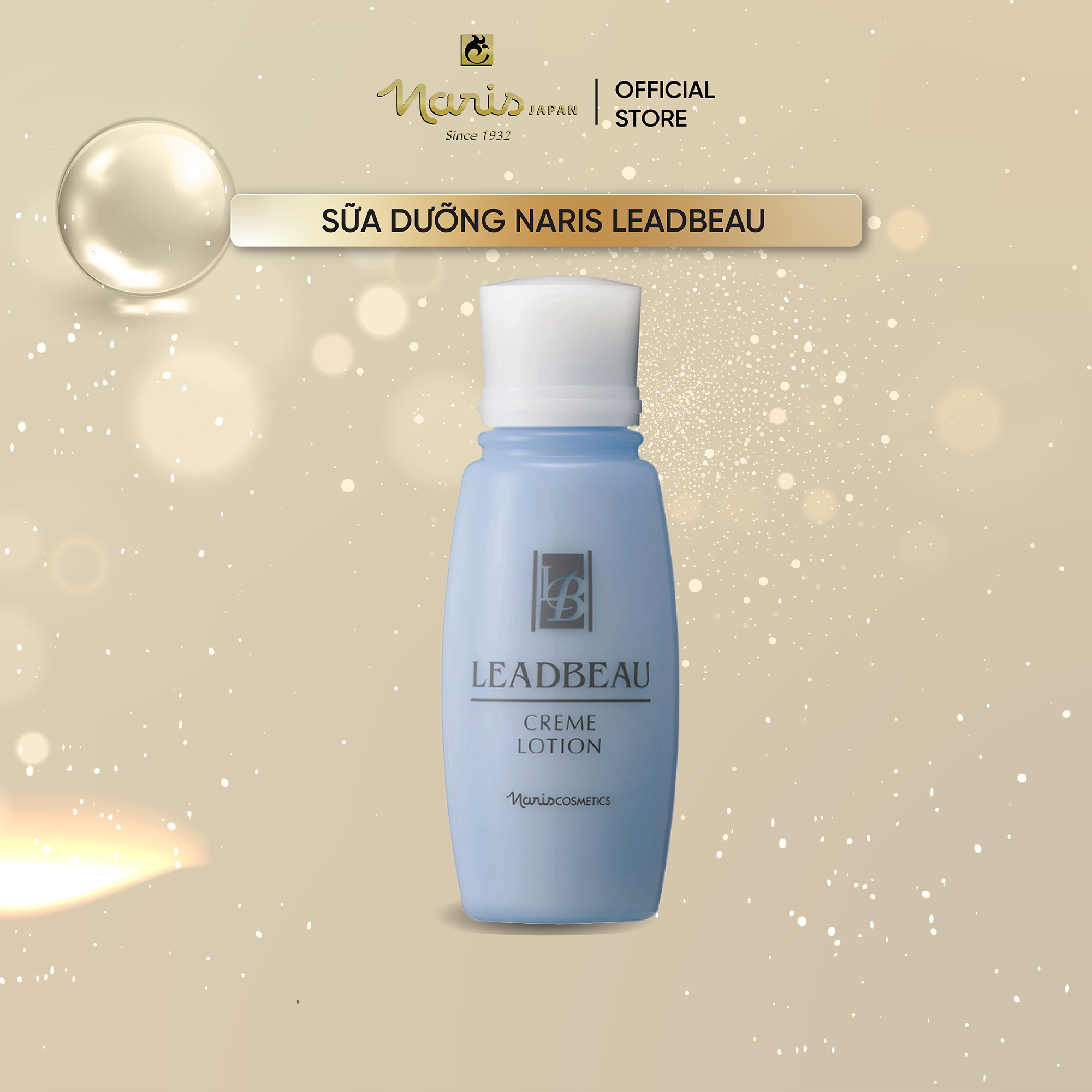 Sữa dưỡng da Naris Leadbeau Creme Lotion