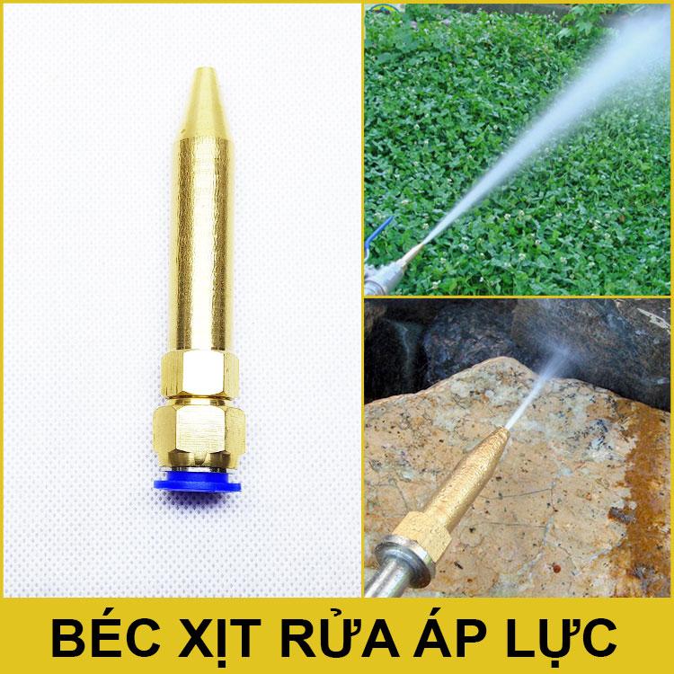 Béc xịt rửa áp lực cao 80mm nối ống 12mm