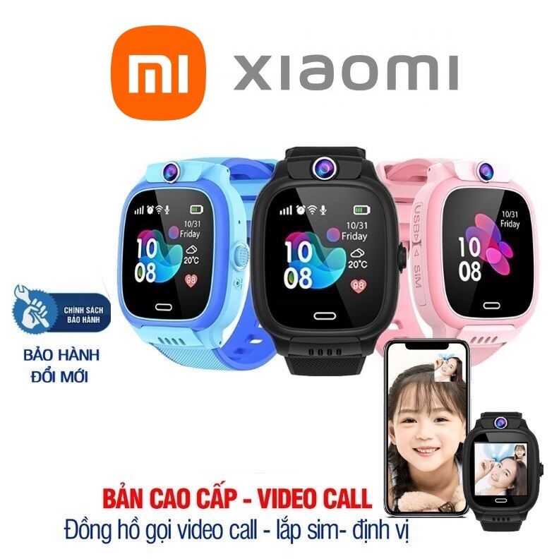 Xiaomi Việt Nam Đồng Hồ Định Vị Trẻ Em Smart Watch Y31 Lắp Sim Nghe Gọi 2 Chiều,Chống Nước Cho Bé Màn Hình: OLED 1.44 Inch 240 x 240 , Màn Hình 1.44 Inch, Bảo Vệ Màn Hình Độ Nét Cao