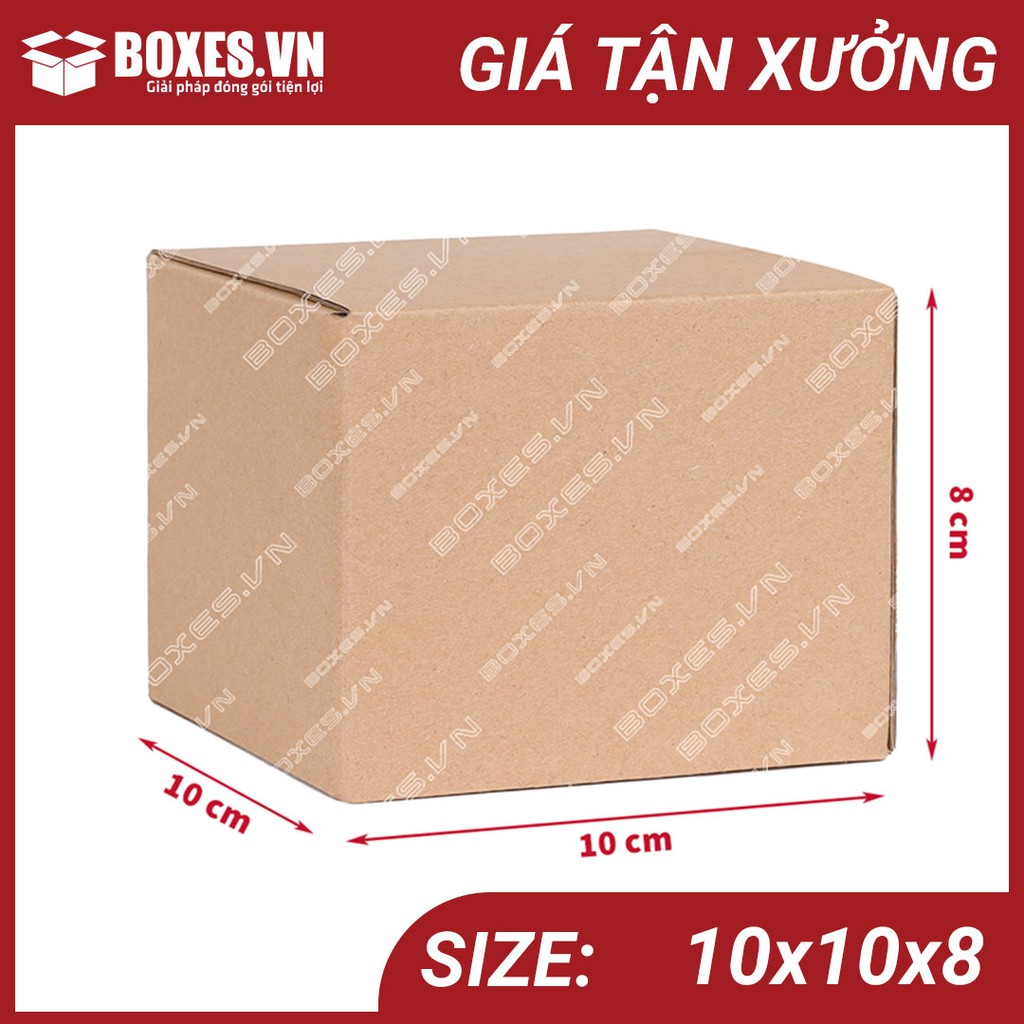 10x10x8 Combo 50 hộp carton Boxes đóng gói hàng giá tại xưởng