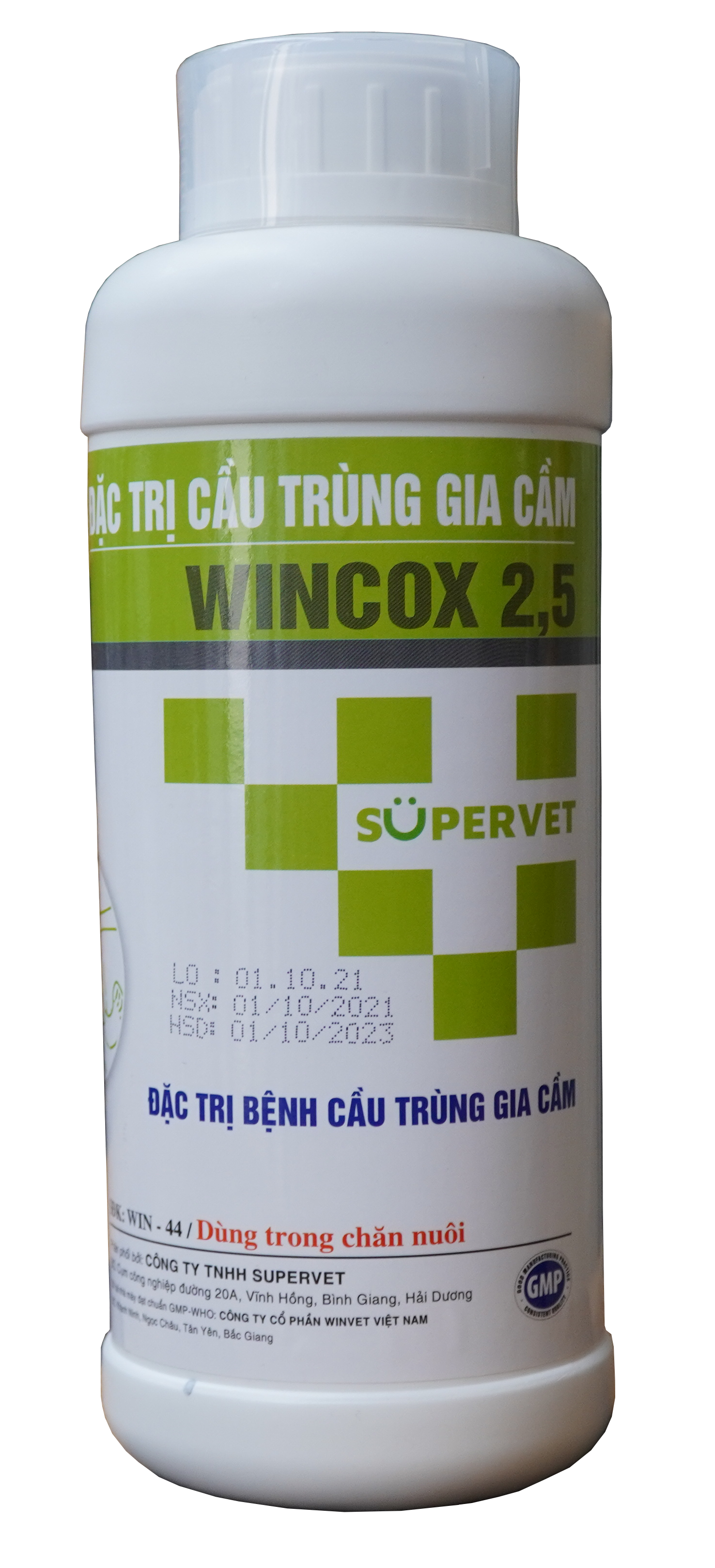 [CHAI 1 LÍT] Cầu trùng - Thuốc thú y SUPERVET
