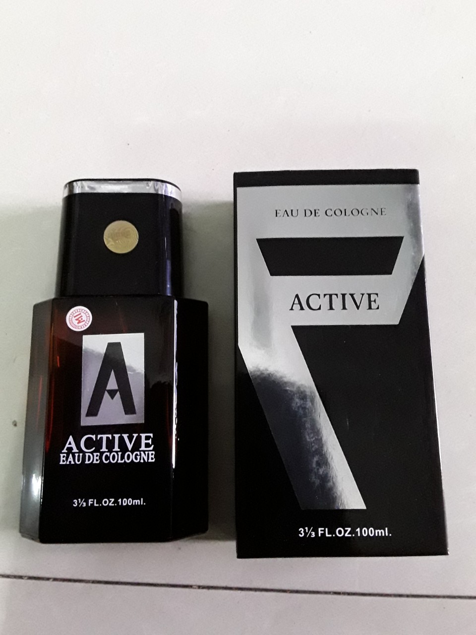 Nước hoa Active eau de cologne for Men 100ML Đen