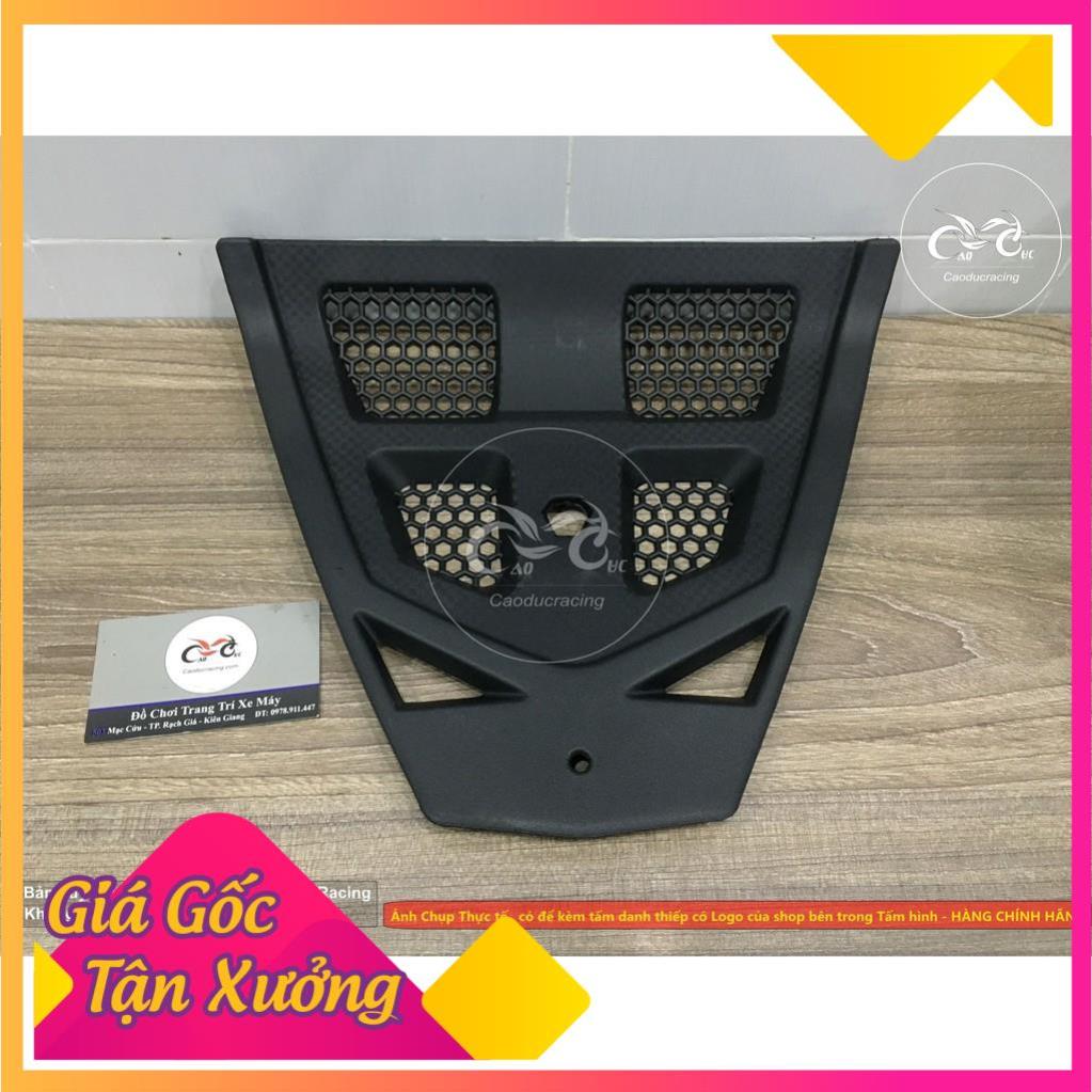 Chắn bùn trước ex150 đen nhám vân cacbon 5d chắn bùn tam giác exciter 150 các đời bảo vệ lốc máy không bị bẩn cd68