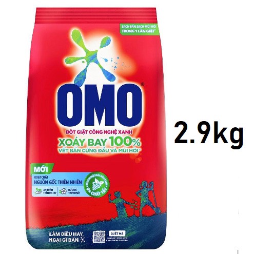 Bột giặt tay omo 2,9 kg