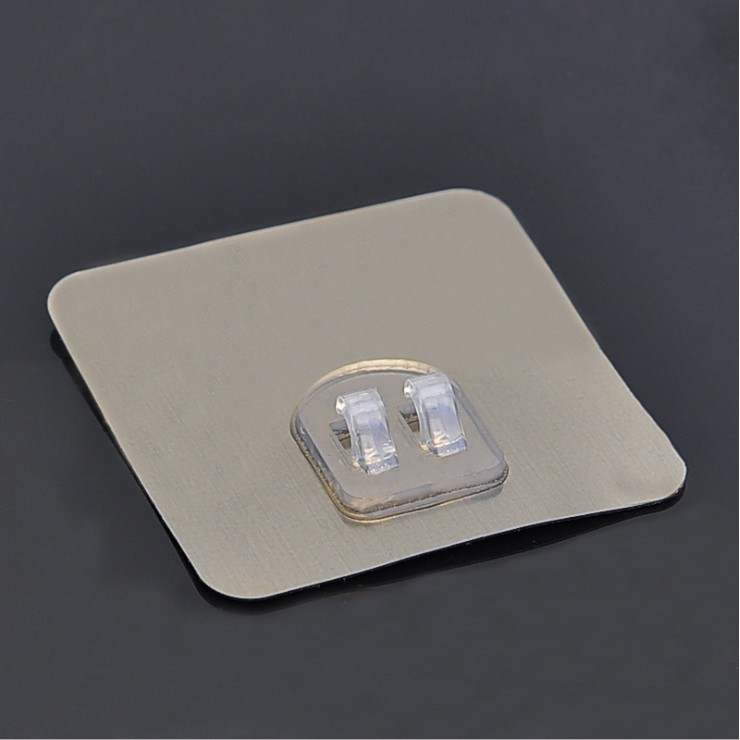 Kệ góc dán tường đề đổ nhà tắm kèm miếng dán PVC siêu chắc chất liệu thép không rỉ