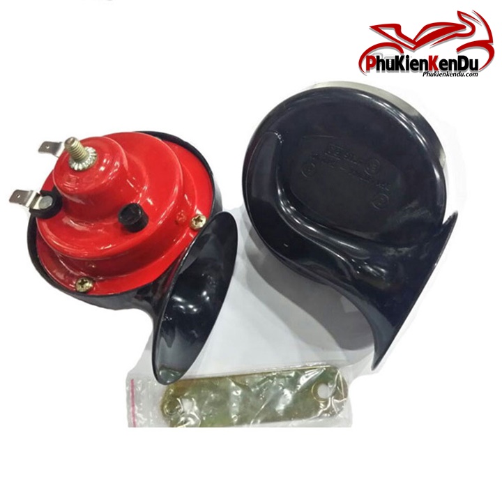Còi sên kèn sò ô tô xe máy một cặp 12v