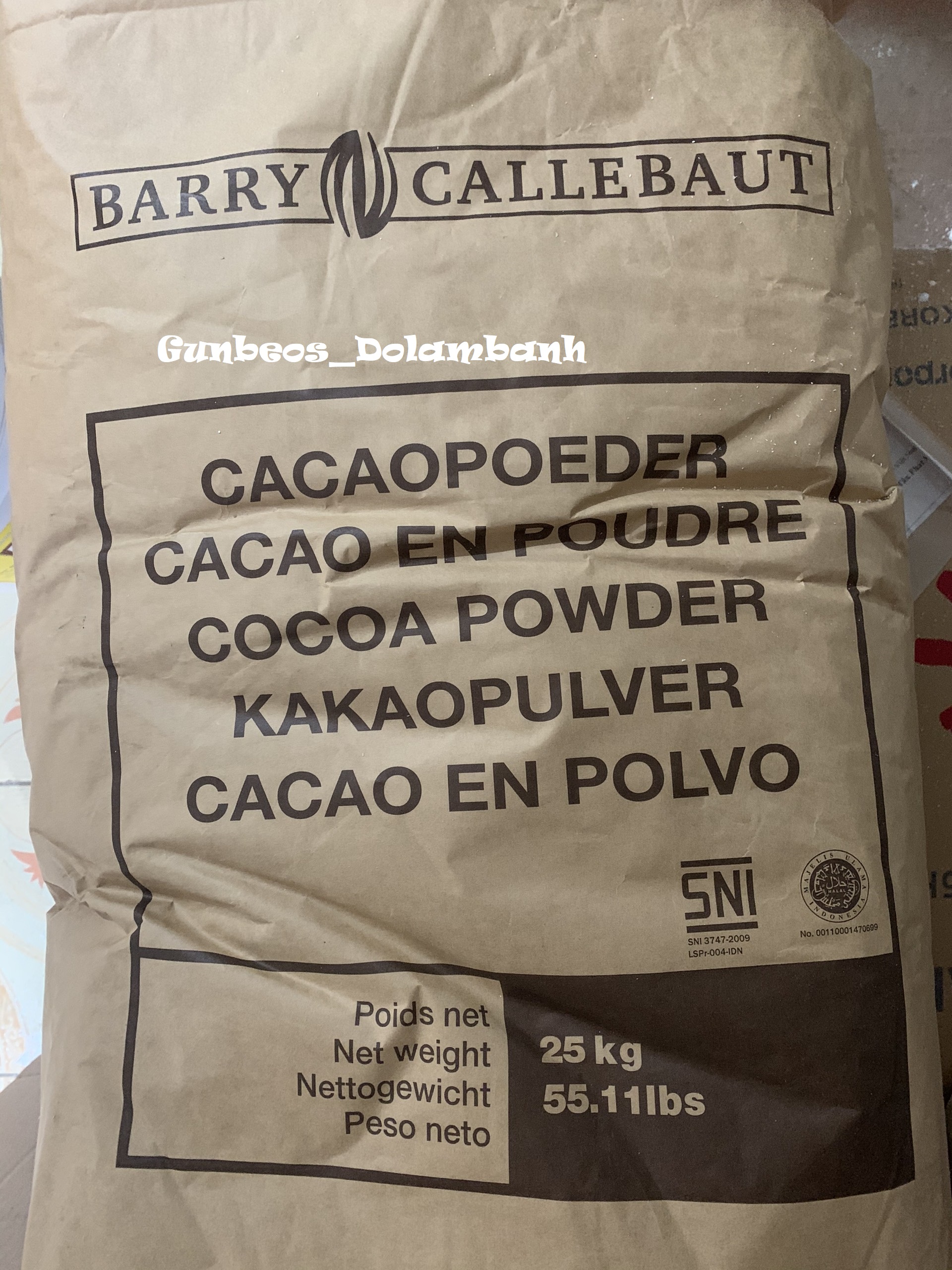 Bột cacao nguyên chất 100g/ cacao powder pd 4011