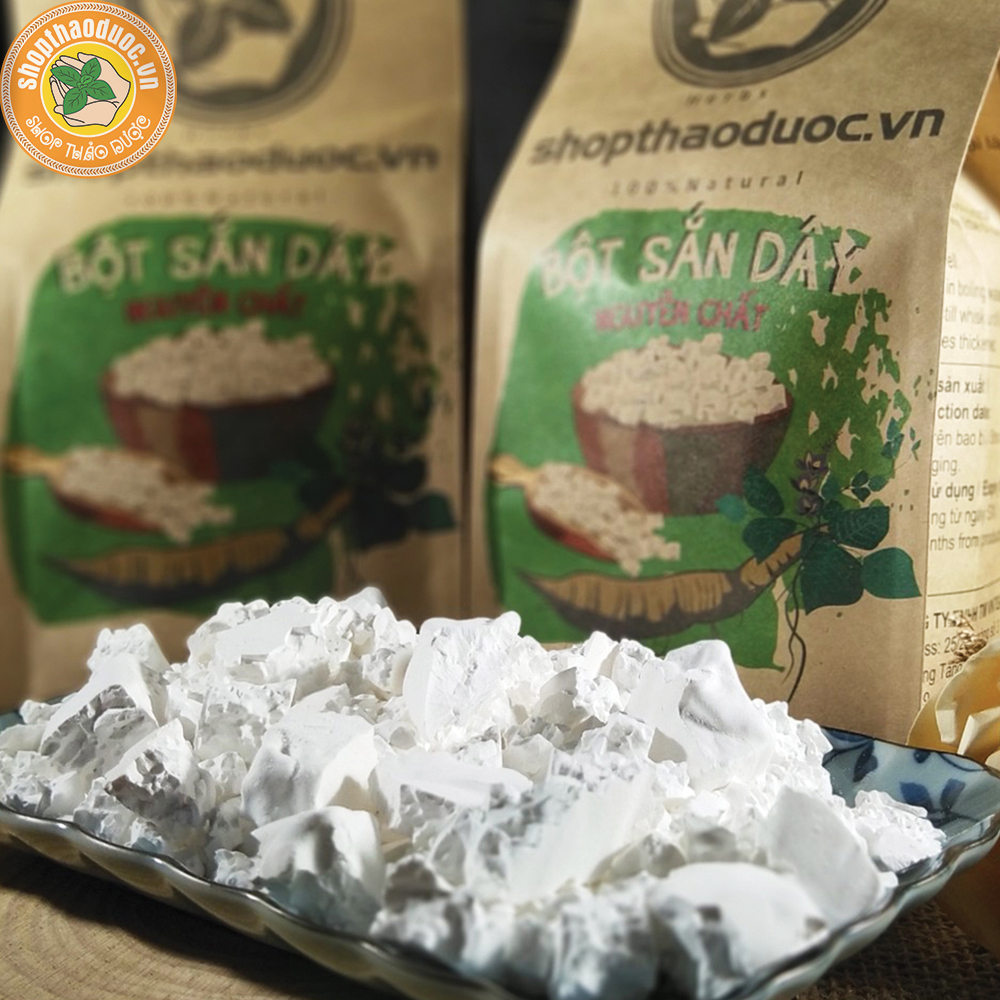 Combo 1kg bột sắn dây nguyên chất - thanh nhiệt, giải độc cơ thể