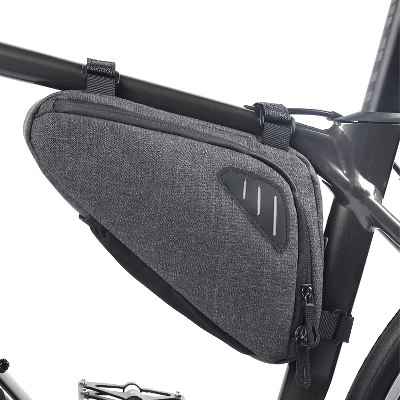 Túi đựng đồ hình tam giác treo khung sườn xe đạp/ xe đạp thể thao địa hình MTB chống nước tiện lợi KAVISOTA