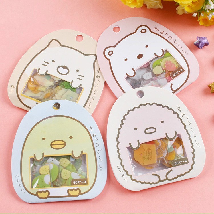 Sticker dán washi Molang
