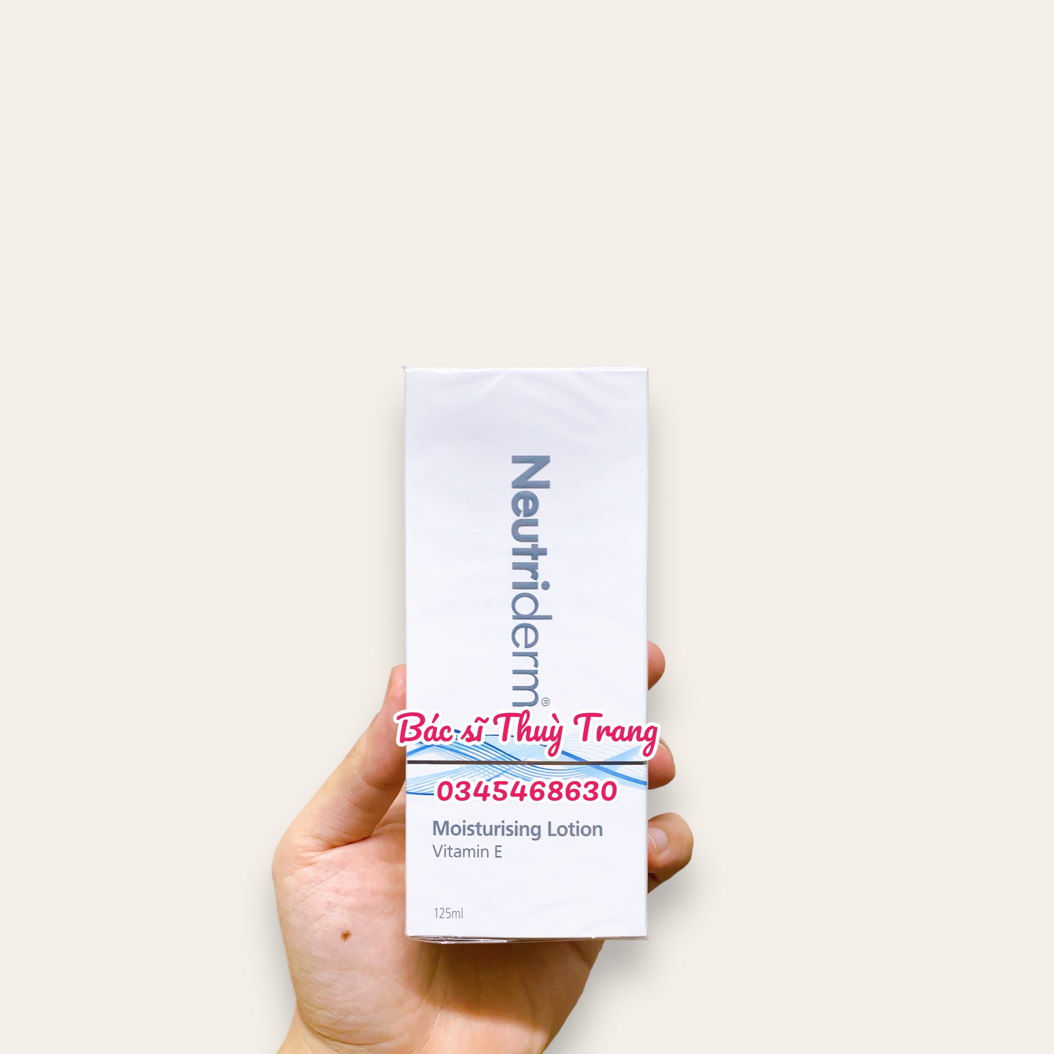 Kem dưỡng ẩm và ngăn ngừa rạn da neutriderm moisturising lotion vitamin e - 125ml